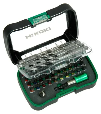 Productafbeelding van Set van 50 boor- en schroefbits - HIKOKI - 750365 - + magnetische bits - 1/4"