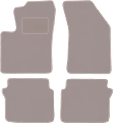 Image de Tapis de sol en velours pour Chrysler Sebring III sedan (2007-2010) - tapis de sol LUX beige (4 pièces)