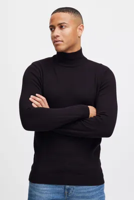 Produktbild von SOLID SDAgrio Herren Rollkragenpullover Pullover mit Rollkragen Rippbündchen 100% Baumwolle Regular fit