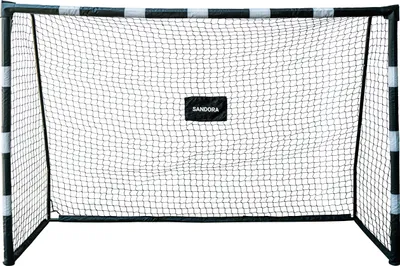 Produktbild von Ron Robert Zieler Edition Fußballtor Hattrick XL 300x200x120 schwarz/weiß Sandora 22140