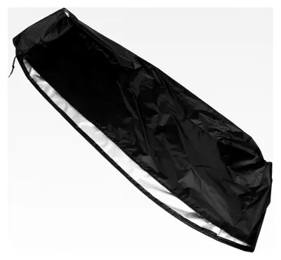Produktbild von Brennholzregal Abdeckung 150x36x36cm Schwarz Staubschutz für Holzlager im Außenbereich