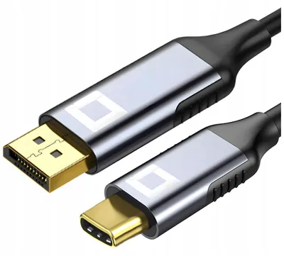 Obrázek produktu pro Co2 Kabel Usb-C Adaptér Portu Displeje Rozbočovač Usb Typ C Dp 8K 60Hz 2M