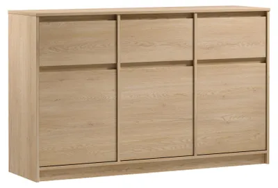 Obrázek produktu pro Široká kombinovaná komoda CLAREN - dub cremona