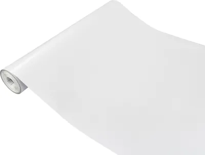 Produktbild von Klebefolie Möbel 67x1500 cm - Weiß Satin - Möbelfolie selbstklebend einfarbig - Folie für Möbel zur schnellen Renovierung von Türen, Tischen und Regalen - Möbelfolie dekorativ und pflegeleicht