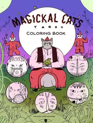 Obrázek produktu pro Magickal Cats Tarot Coloring Book