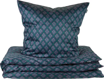 Produktbild von Schiesser Bettwäscheset Yosa | Baumwoll-Satin | 100% Baumwolle aus nachhaltiger Produktion | 135x200cm + 80x80cm | Lila-Malve