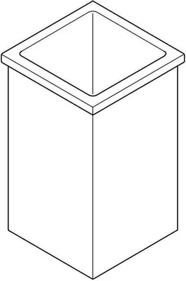 Produktbild von GROHE 40583000 Ersatzglas 40583 für Toilettenbürste