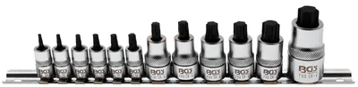 Zdjęcie produktu dla BGS technic Bit Socket Set, Stal chromowo-wanadowa, 398 mm, 398 g