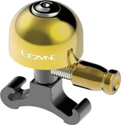 Produktbild von Lezyne Classic Brass Fahrradklingel Golden Golden One Size