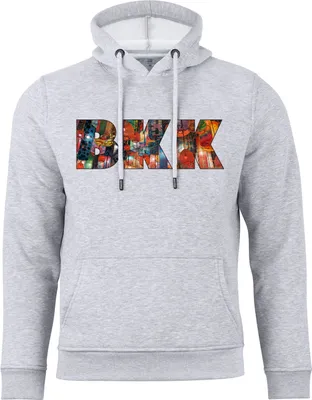 Produktbild von Cotton Prime® Hoodie Skyline Bangkok - Weltenbummler Kollektion M Grau-Melange