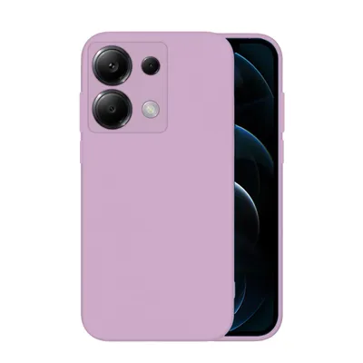 Produktbild von Hülle für Xiaomi Redmi Note 13 5G Case Cover Bumper Silikon Softgrip Schutzhülle Farbe: Lila
