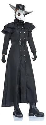 Produktbild von Herrenanzug Pestdoktor Halloween mit Maske