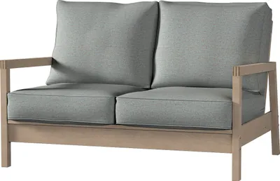 Produktbild von Dekoria Bezug für Lillberg 2-Sitzer Sofa, blau, Sofahusse, Lillberg 2-Sitzer