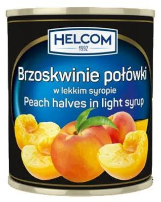 Zdjęcie produktu dla Brzoskwinie połówki 2,6 kg HELCOM