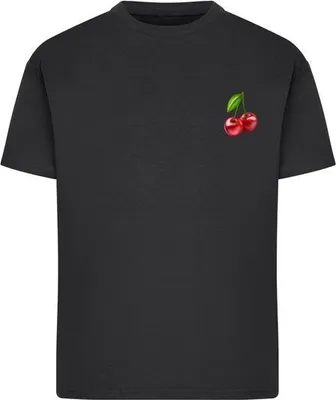 Obrázek produktu pro Dámské tričko Urban Classics Ladies Cherries 2 Tee black - XL