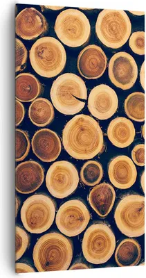 Produktbild von Bild auf Leinwand - Leinwandbild - Knoten Baum Stamm - 65x120cm - Wand Bild - Wanddeko - Wandbilder - Leinwanddruck - Bilder - Kunstdruck - Wanddekoration - Leinwand bilder - Wandkunst - PA65x120-3974
