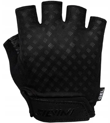 Produktbild von Silvini Damen Radhandschuhe Gaiona Schwarz Gr. L