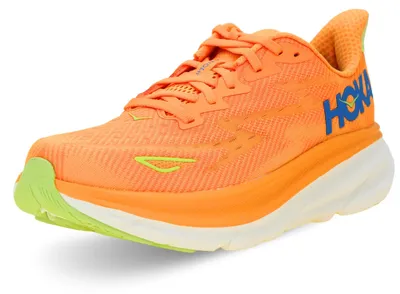 Produktbild von HOKA Clifton 9 Herren Laufschuhe Solar Flare/Lettuce Gr. 44 2/3