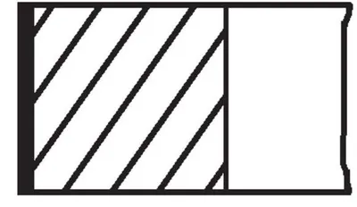 Produktbild von MAHLE 012 02 N0 Kolbenringsatz x