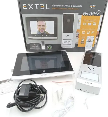 Produktbild von Extel Videotelefon Türklingel kabellos Smartphone Türsprechanlage 720321 Wireless