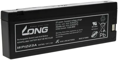 Image de Long Batterie au plomb WP1223A 12V 2100mAh