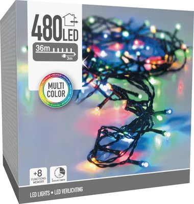 Immagine prodotto di Lichterkette 480 LED Timer multicolore