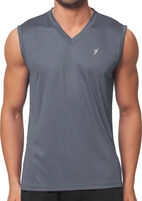 Produktbild von CFLEX Herren Sport Shirt Fitness Muscle-Shirt Sportswear Collection - Grau XXL