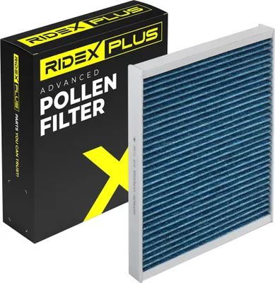 Produktbild von RIDEX PLUS 424I0582P Innenraumfilter Pollenfilter passend für MERCEDES-BENZ B-Klasse (W245) Aktivkohle