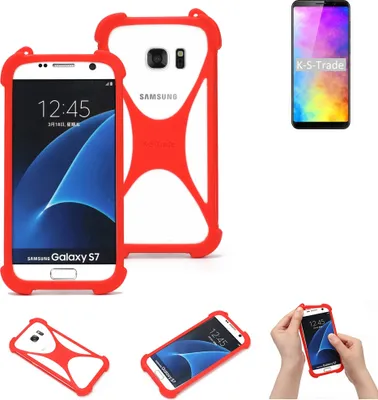 Produktbild von K-S-Trade Handy-Hülle kompatibel mit Cubot Power Schutz-Hülle Bumper Silikon Schutz Hülle Cover Case Silikoncase Silikonbumper TPU Softcase