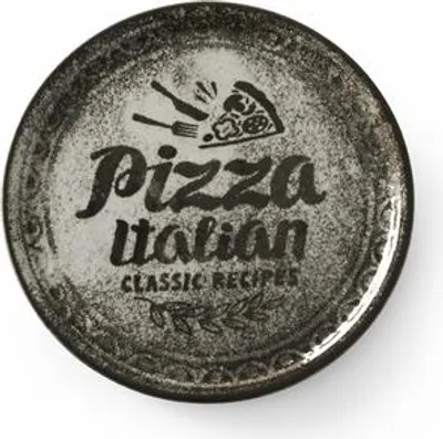 Image de Assiettes à pizza, collection noire HENDI