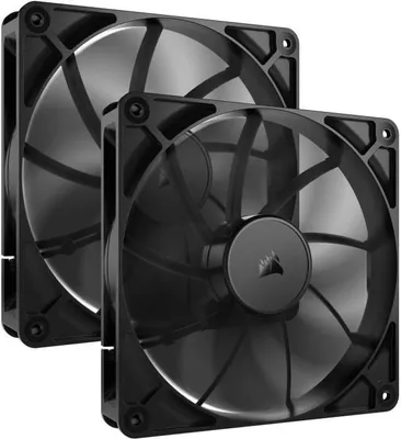 Zdjęcie produktu dla Corsair RS140, Wentylator, 14 cm, 330 RPM, 1700 RPM, Czarny