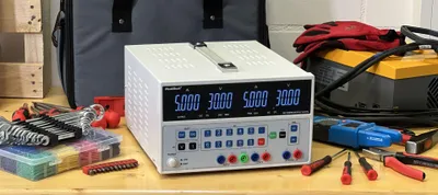 Obrázok produktu pre Laboratórny napájací zdroj PeakTech 3 Kan