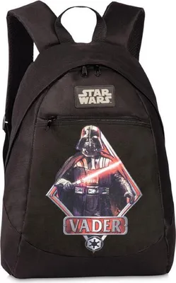 Produktbild von Disney Star Wars Darth Vader Rot Kinder Rucksack mit Front Tasche Schulrucksack