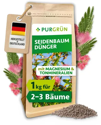 Produktbild von Purgrün Seidenbaum-Dünger 1 kg