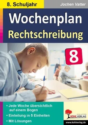 Image de Wochenplan Rechtschreibung / Klasse 8