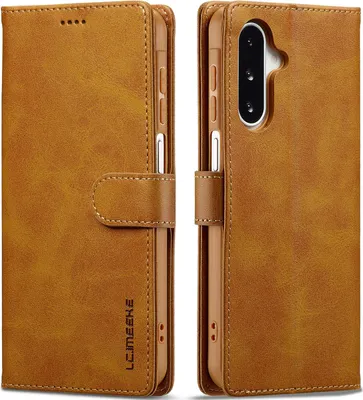 Produktbild von Hülle für Samsung Galaxy A26, Klapphüllen Brieftasche Leder Magnetverschluss Ständer Schutzhülle Gelb