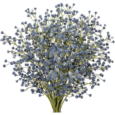 Immagine prodotto di Fiori artificiali "Phlox" | 10 pezzi | Blu | Circa 60 cm | Plastica