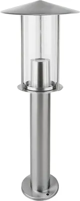 Produktbild von Grafner Edelstahl Wegeleuchte mit E27 Fassung, Höhe: 50 cm, Wegleuchte Weglampe Gartenlampe Gartenleuchte Standlampe Außenstandleuchte Pollerleuchte