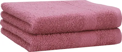 Produktbild von Betz 2 Stück Handtücher 50x100 cm PREMIUM  100% Baumwolle  Farbe: beere