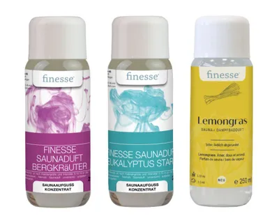 Produktbild von finesse Aufguss Sauna-Duftset "Starke Gesundheit"