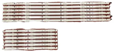 Image de Bande LED, 1 010 mm, compatible avec les modèles UE48H et UE48J, matériau en cuivre, configuration à 9 LED, réglable
