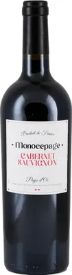 Produktbild von Monocepage Cabernet Sauvignon 2021 | Rotwein | Frankreich | 1 x 0,75 Liter