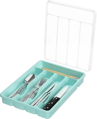Produktbild von Plastik Organizer mit Deckel - Kleinem Plastik-Set für die Küche
