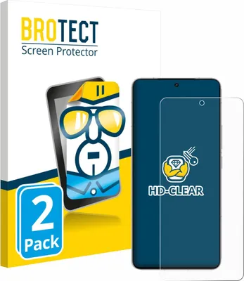 Produktbild von 2x Für Vivo iQOO 15 Schutzfolie BROTECT Displayschutz Display Schutz Folie Klar Transparent