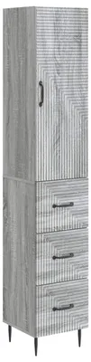 Obrázek produktu pro Sada skříněk 2 pcs Šedý Sonoma 33 x 34,5 x 90 cm