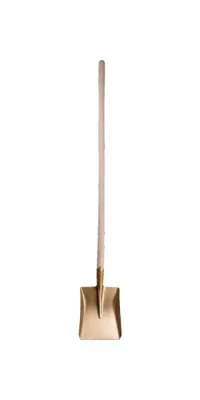 Zdjęcie produktu dla Łopata krawędziowa 240x290mm aluminiowa wielomateriałowa brązowa nieiskrząca ENDRES TOOLS