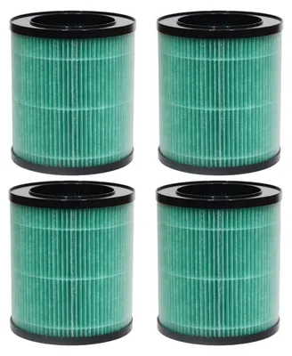 Obrázek produktu pro Náhradní filtr pro vzduchový čistič Morento, balení 4 kusů, HEPA filtr H13, aktivní uhlí