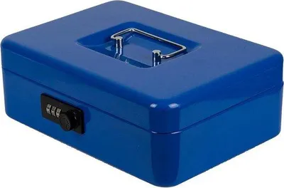 Produktbild von Famanu Geldkassette mit Zahlenschloss - Blau