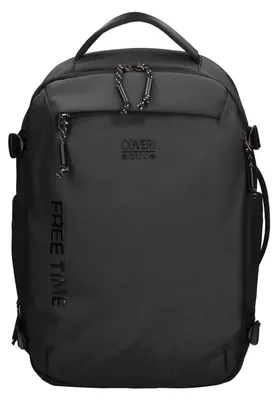 Produktbild von Coveri Uni Rucksack Polyester 100% Casual mit Reißverschluss und Seitentaschen Grey UNICA 30x15x42 cm C5094 Gray