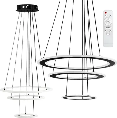 Zdjęcie produktu dla Lampa Wisząca Led G040-3Cp Czarna